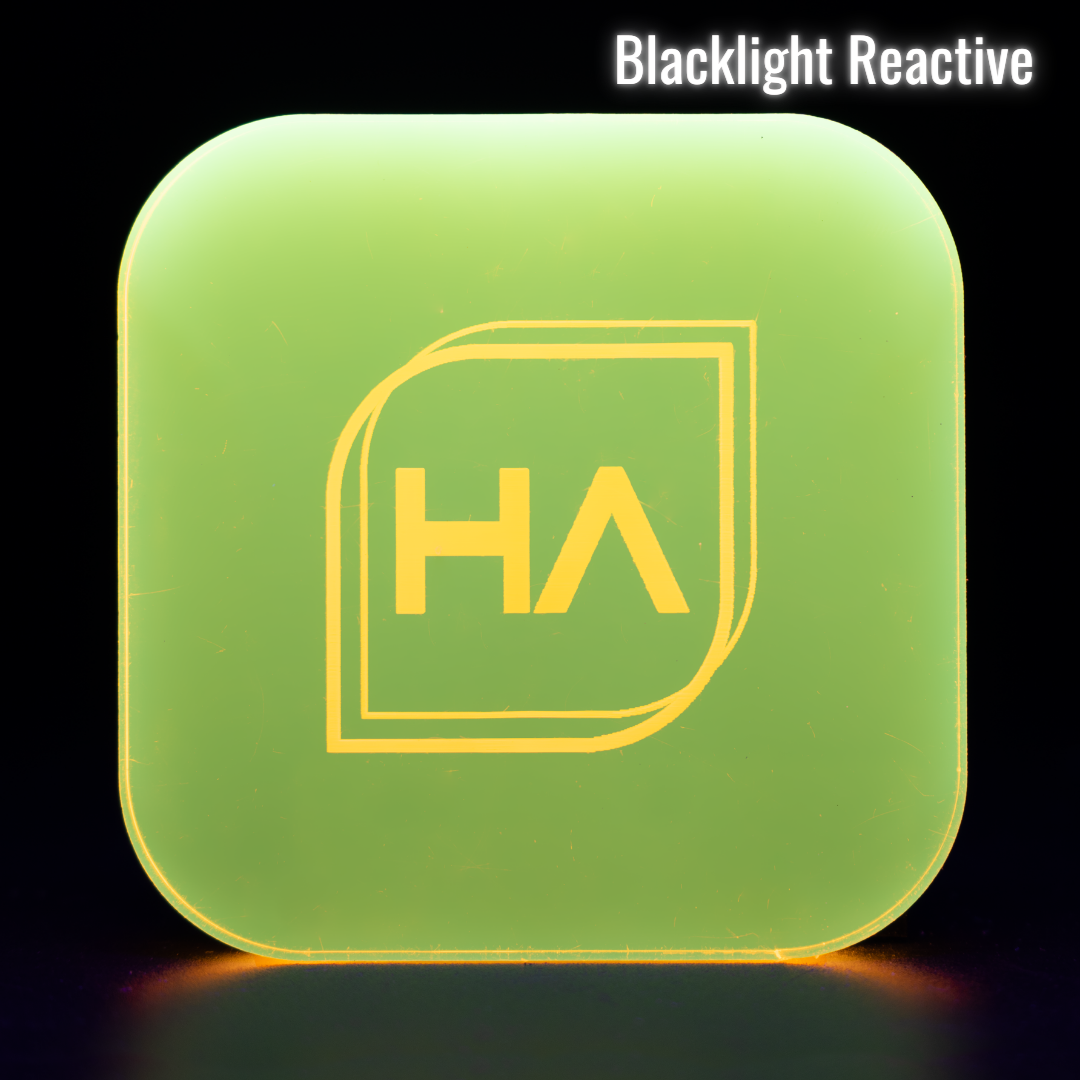 1/4" Fluorescent Yellow Cast Acrylic Sheet
