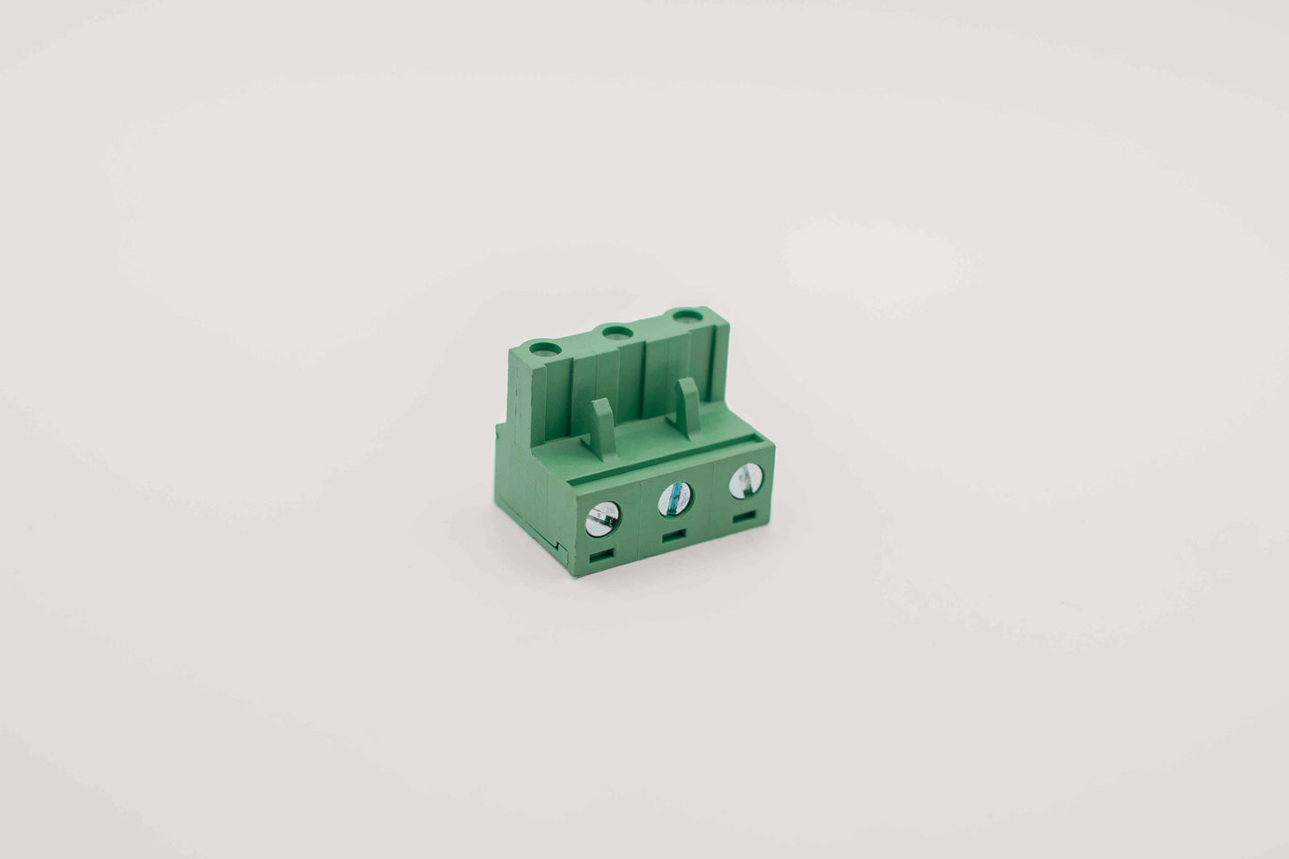 3 Pin EuroBlock Connector LPSU Green