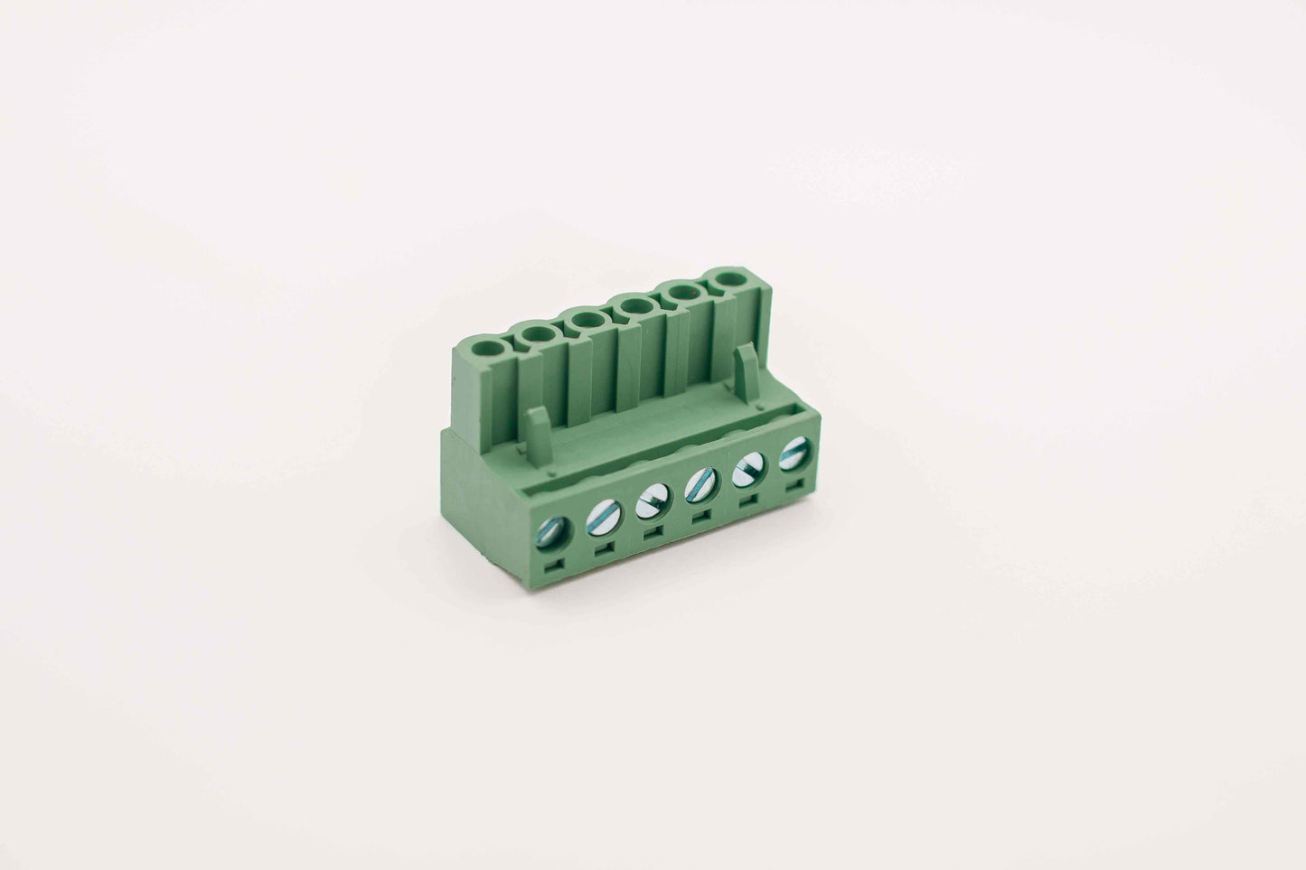 6 Pin EuroBlock Male LPSU Green