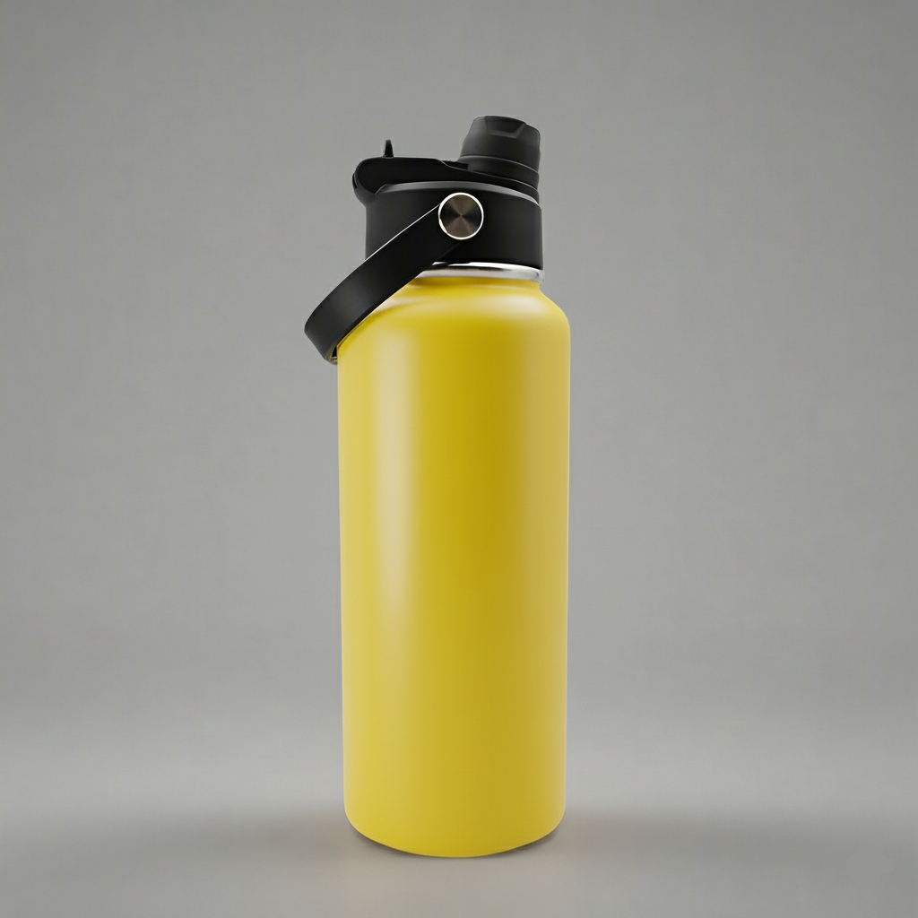 32oz Sports Water Bottle - Yellow
