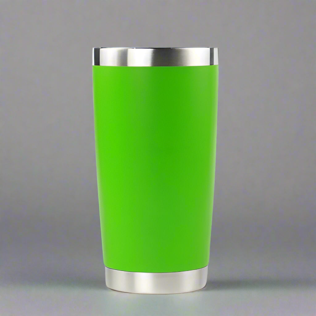 20oz Stainless Tumbler w/ Magnet Sliding Lid - Fruit Green