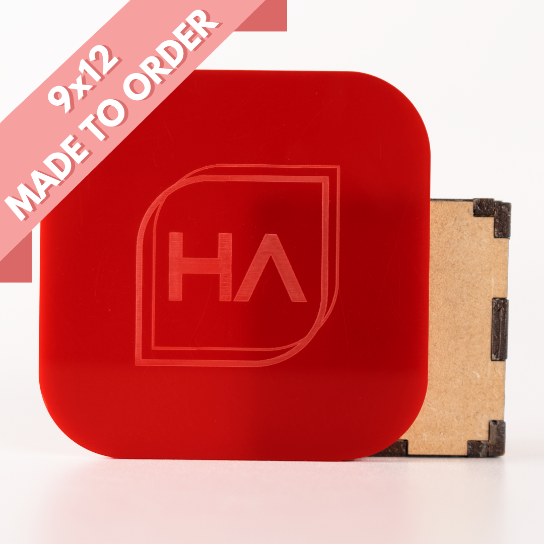 1/8" Red 2793 Cast Acrylic Sheet