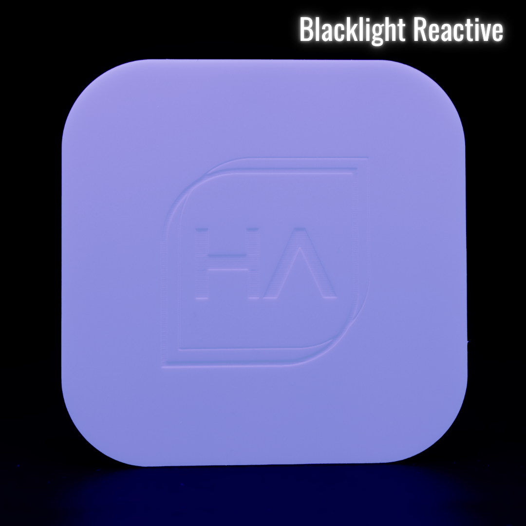 1/8" White Matte One Side Shiny One Side Cast Acrylic Sheet