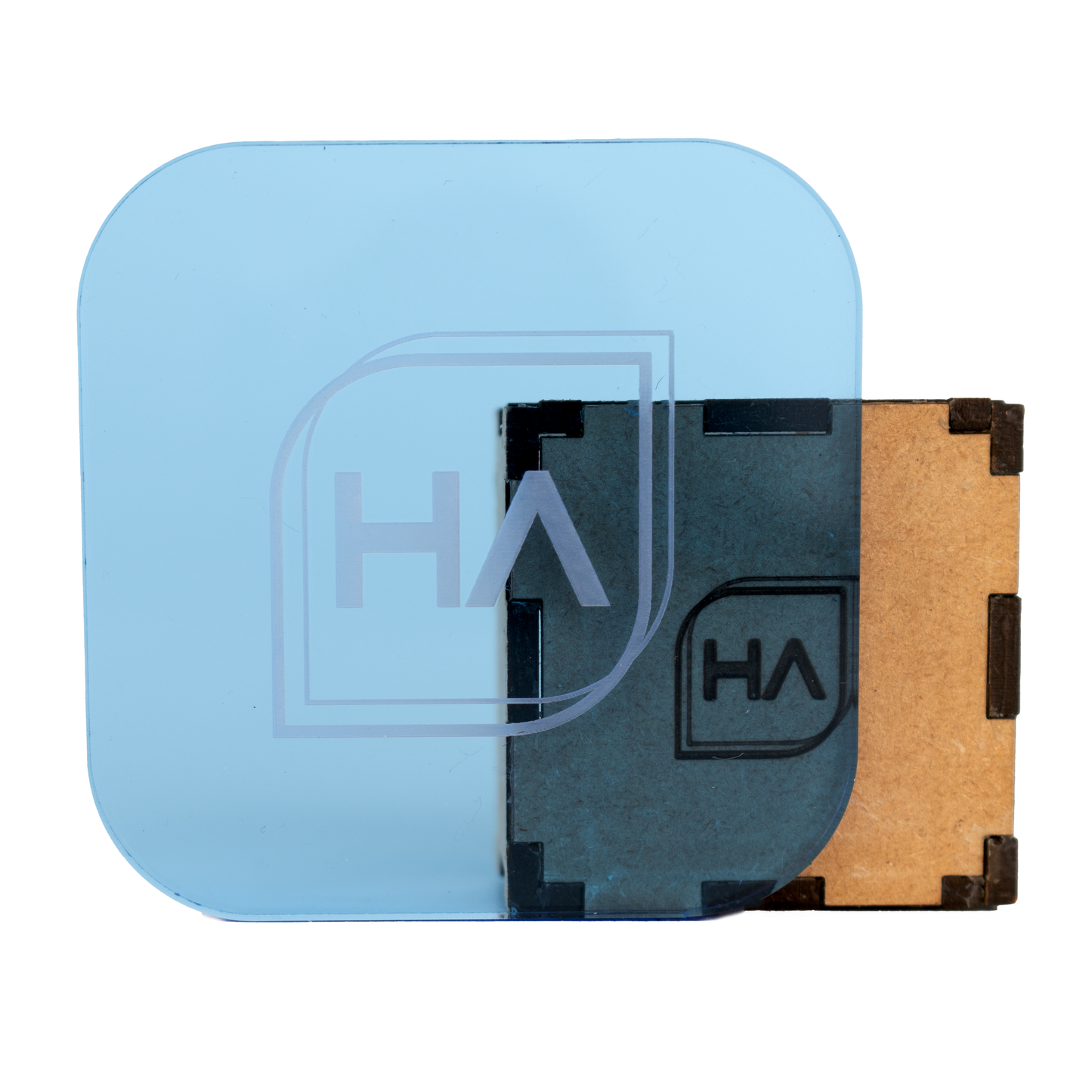 1/4" Translucent Light Blue Cast Acrylic Sheet