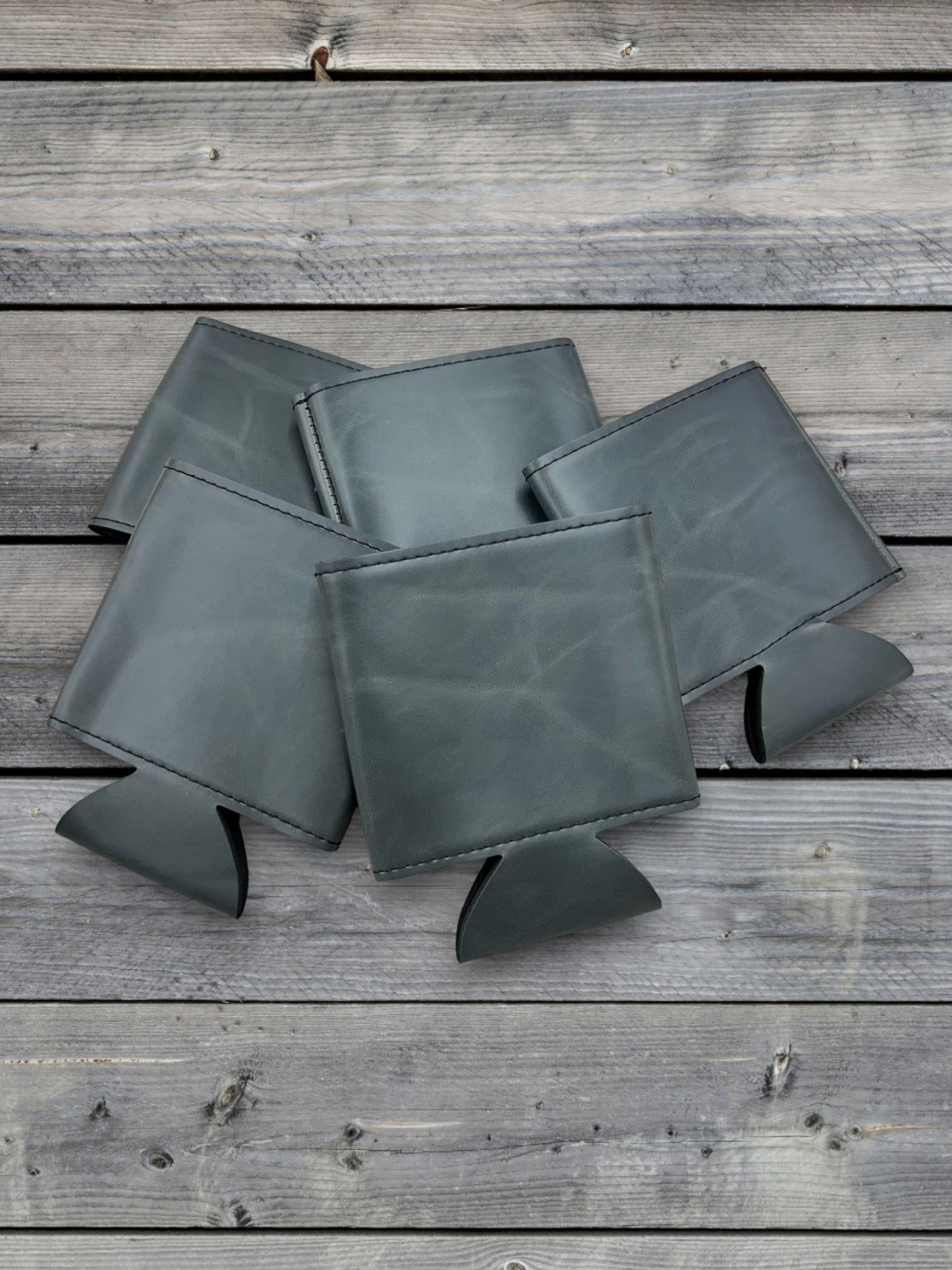 Heritage Collection: Charcoal Durra-Bull Premium Leatherette® Sheets (12x24)