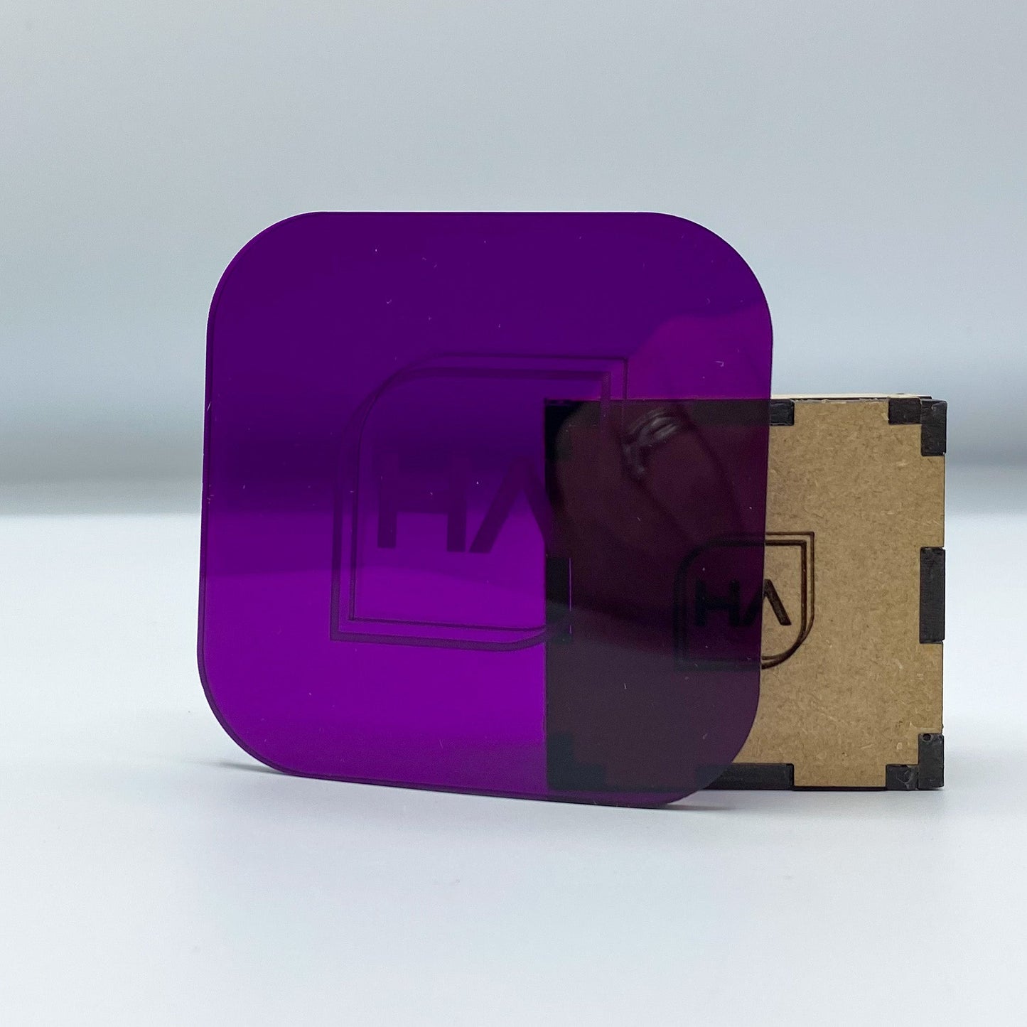 1/8" Translucent Purple Cast Acrylic Sheet