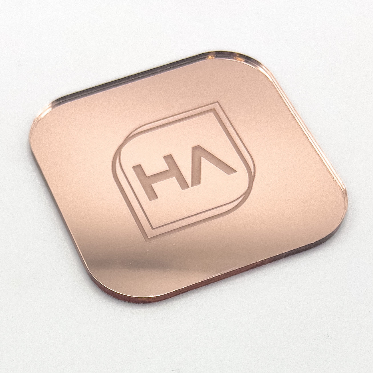 1/8" Rose Gold Mirror Acrylic