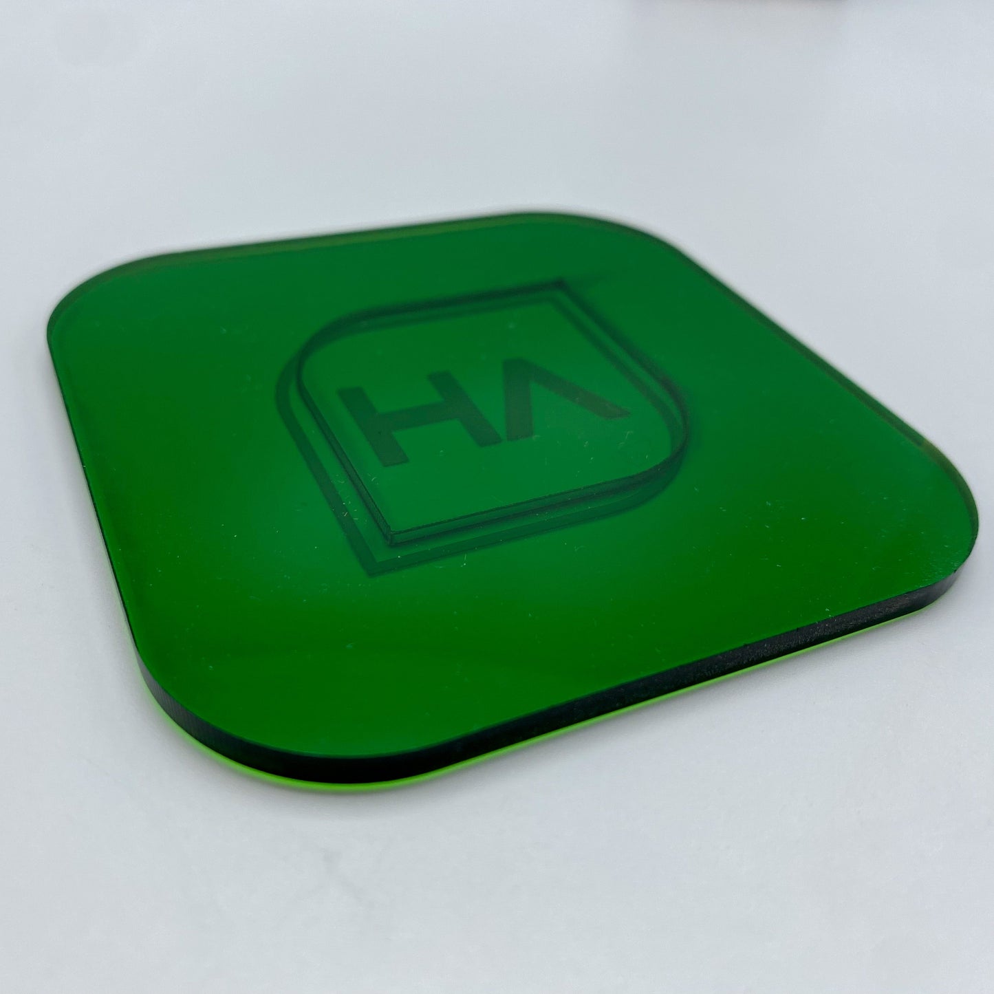 1/8" Translucent Green Cast Acrylic Sheet