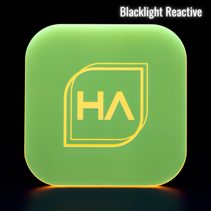 1/8" Fluorescent Yellow Cast Acrylic Sheet