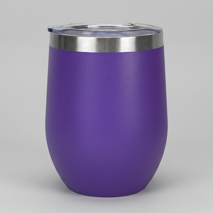 12oz Wine Tumbler - Purple