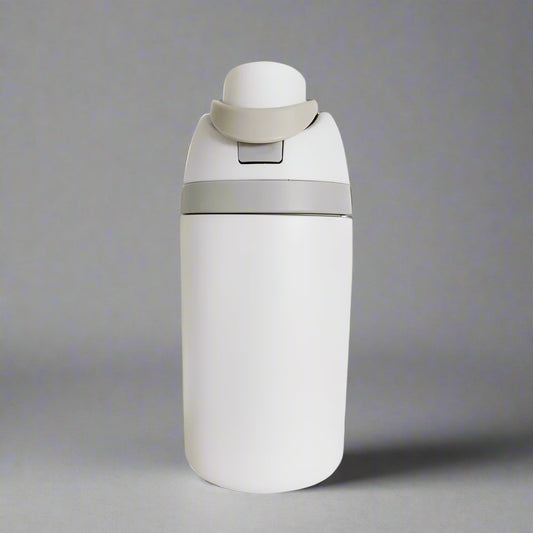 12oz Sip Water Bottle - White