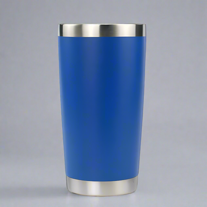 20oz Stainless Tumbler w/ Magnet Sliding Lid - Blue