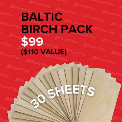 1/8" Baltic Birch 30 Pack