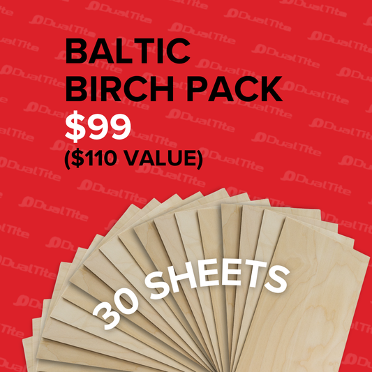 1/8" Baltic Birch 30 Pack