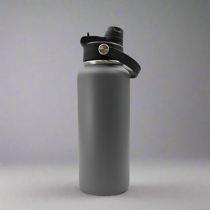 32oz Sports Water Bottle - Gray