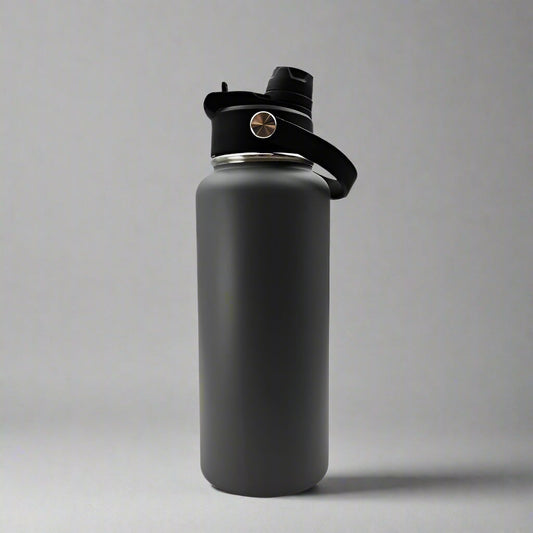 32oz Sports Water Bottle - Charcoal