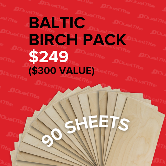 1/8" Baltic Birch 90 Pack