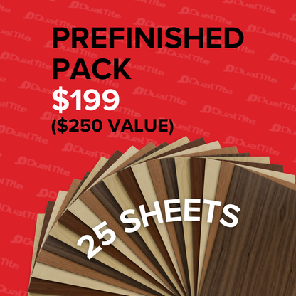 1/8" Prefinished Mega Pack