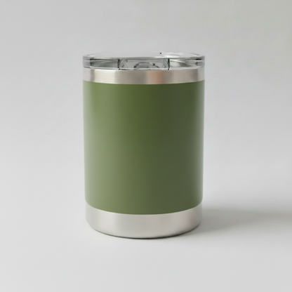 10oz Lowball Tumbler - Army Green