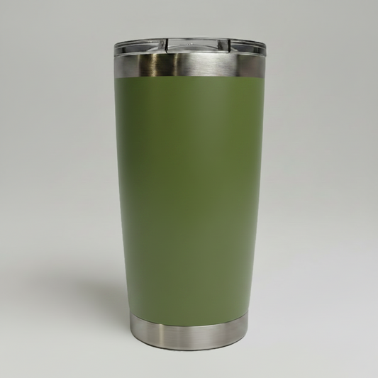 20oz Stainless Tumbler - Army Green