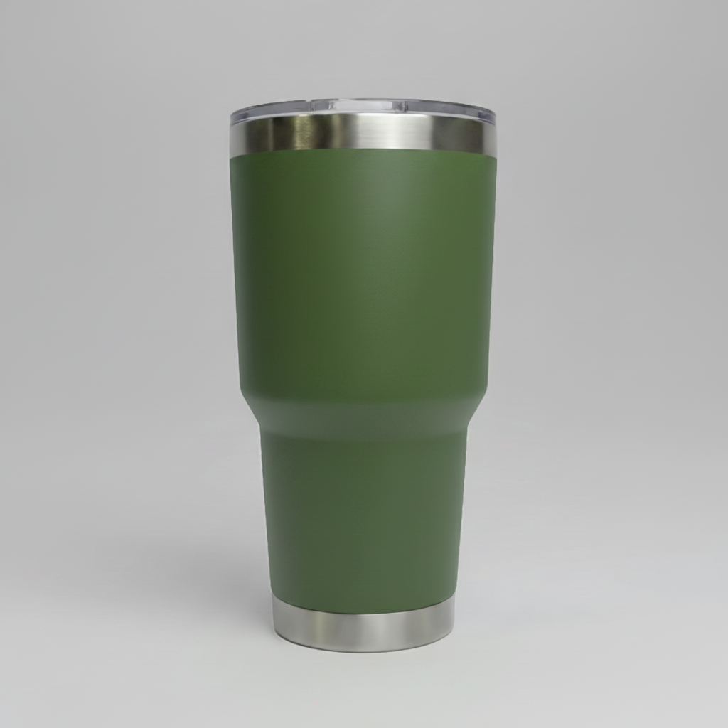 30oz Stainless Tumbler - Army Green