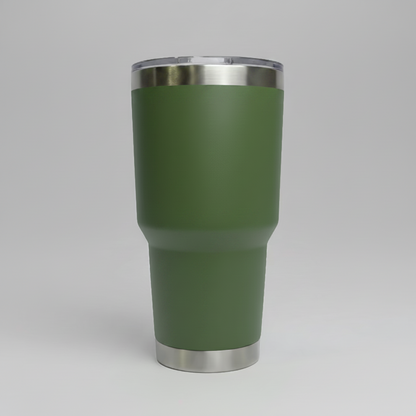 30oz Stainless Tumbler - Army Green
