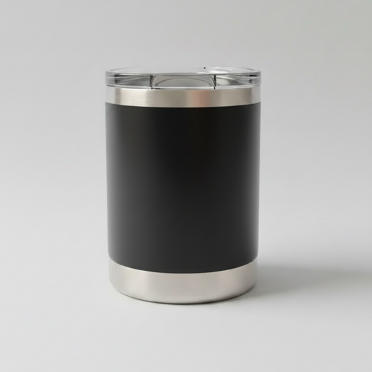 10oz Lowball Tumbler - Black