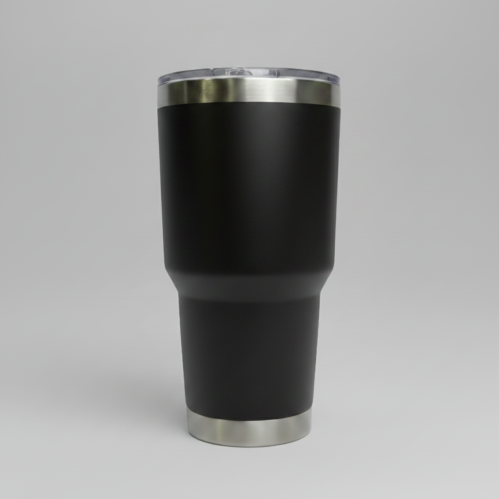 30oz Stainless Tumbler - Black