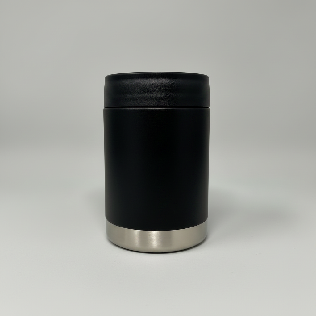 12oz Can Cooler - Black