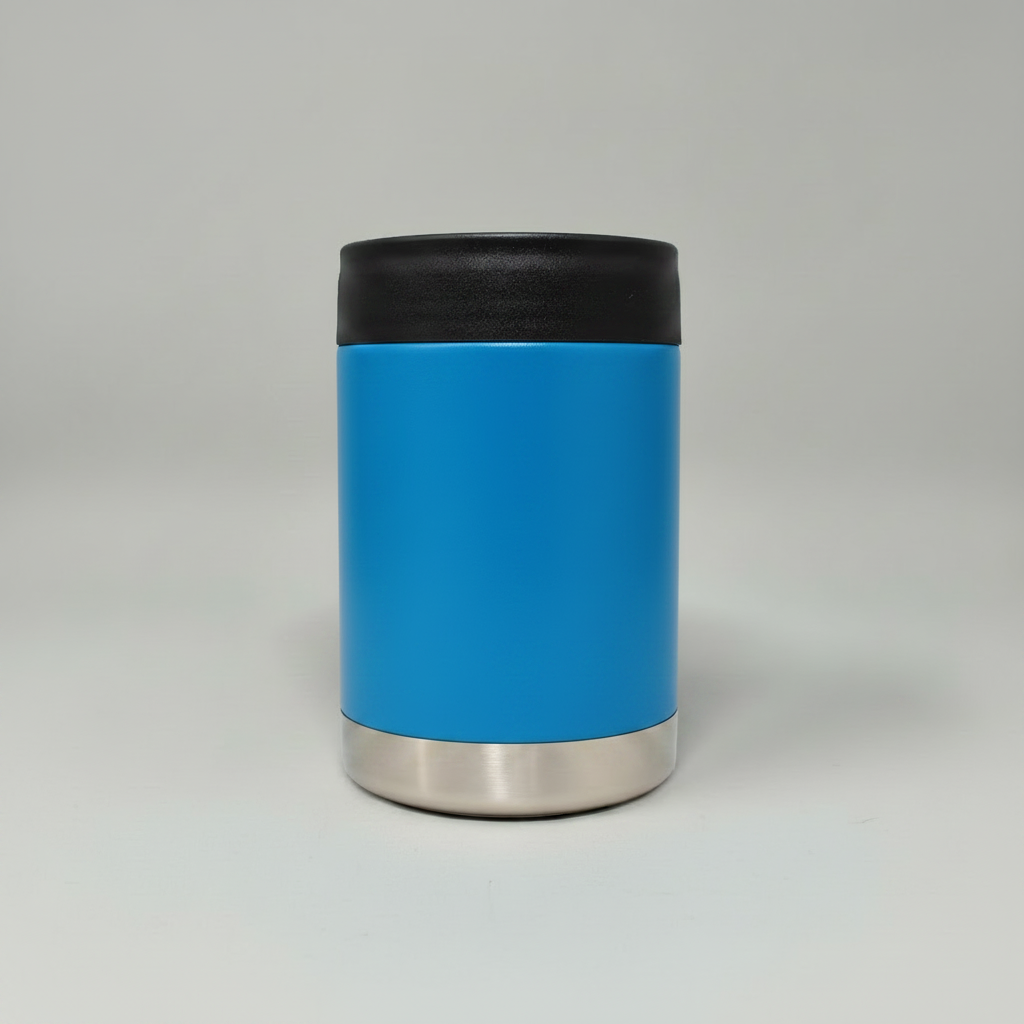 12oz Can Cooler - Bright Blue