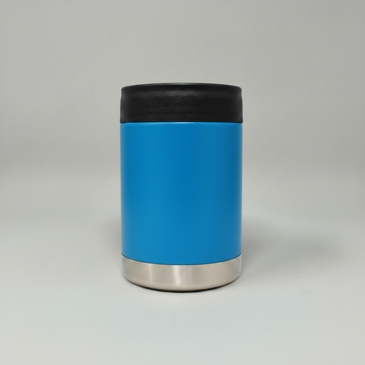 12oz Can Cooler - Bright Blue
