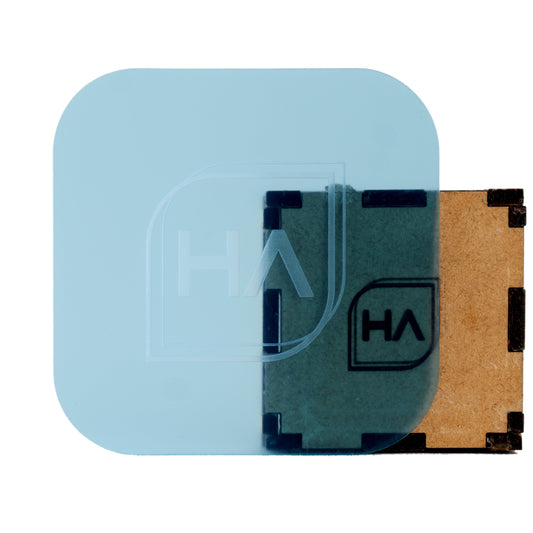 .025" Translucent Blue Craft Plastic Sheet