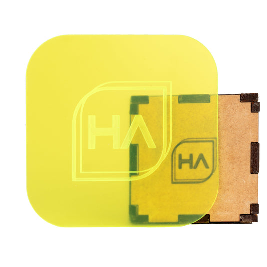 .025" Translucent Yellow Craft Plastic Sheet