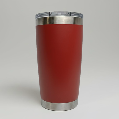 20oz Stainless Tumbler - Dark Red