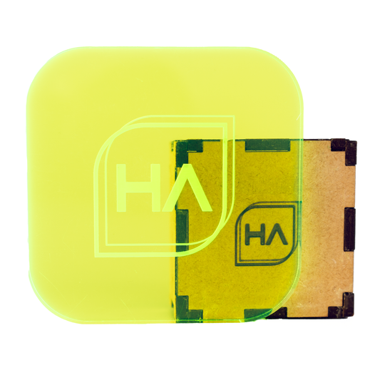 1/4" Fluorescent Green Cast Acrylic Sheet