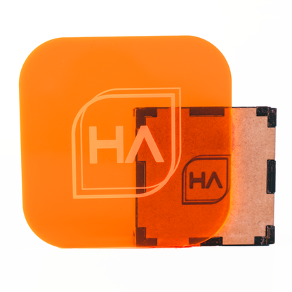 1/8" Fluorescent Orange Cast Acrylic Sheet