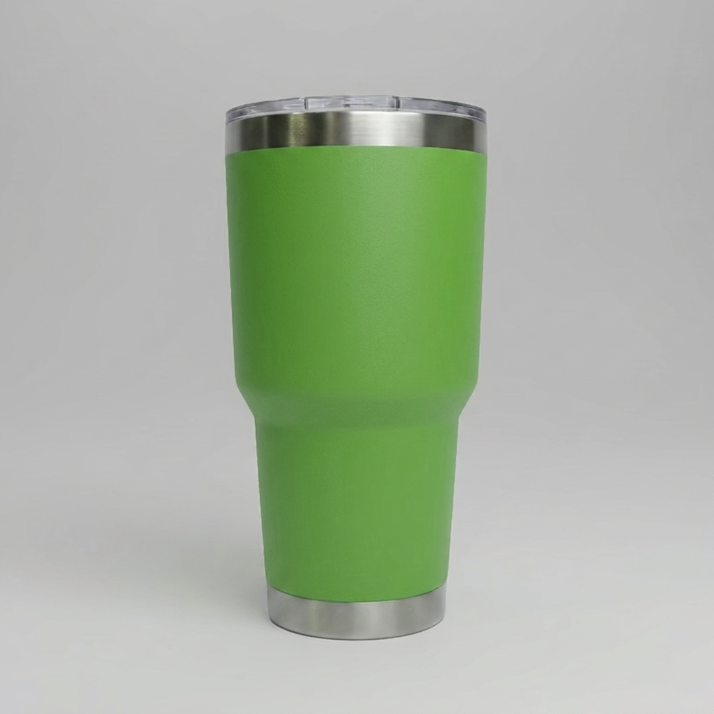 30oz Stainless Tumbler - Fruit Green