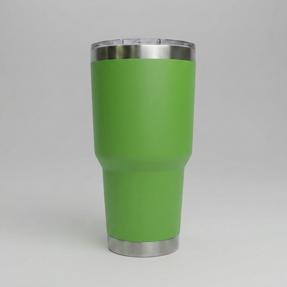 30oz Stainless Tumbler - Fruit Green