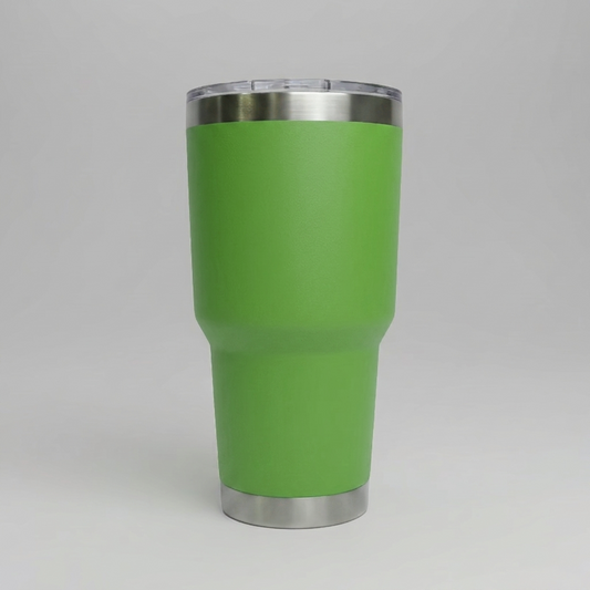 30oz Stainless Tumbler - Fruit Green