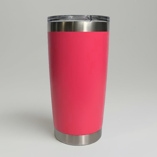 20oz Stainless Tumbler - Hot Pink