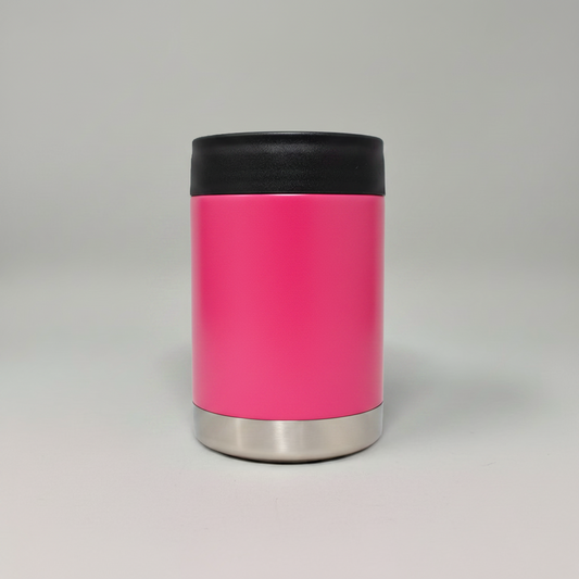 12oz Can Cooler - Hot Pink