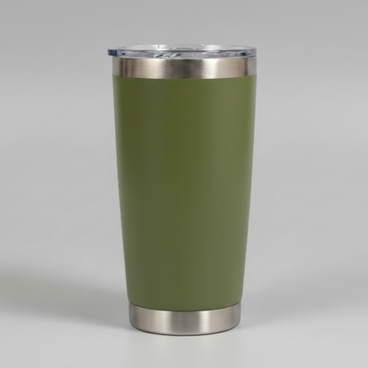 20oz Ceramic Lined Tumbler - Army Green