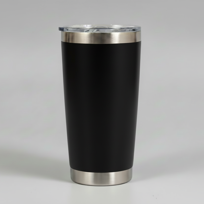 20oz Ceramic Lined Tumbler - Black