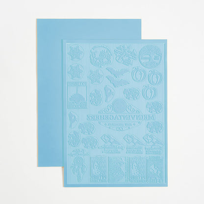 Sky Blue Arts and Crafts Odorless Laser Rubber