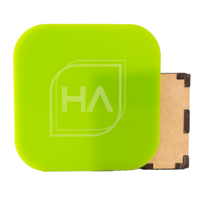 1/8" Lime Green Cast Acrylic Sheet