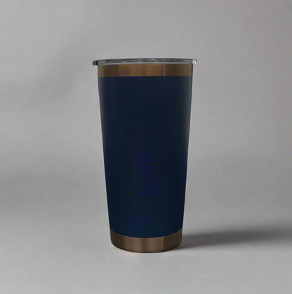 20oz Copper Plated Tumbler - Navy