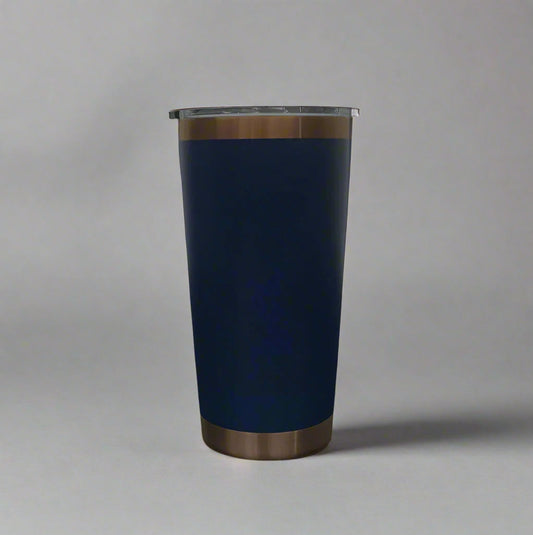 20oz Copper Plated Tumbler - Navy