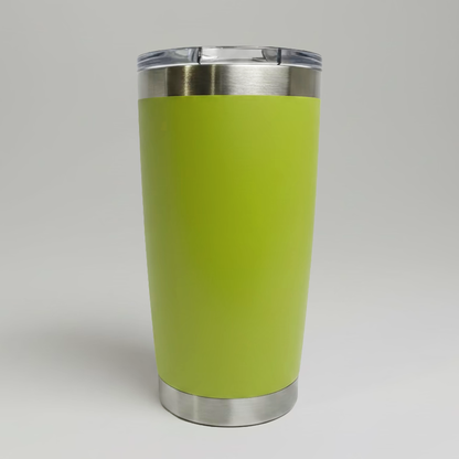 20oz Stainless Tumbler - Neon Green