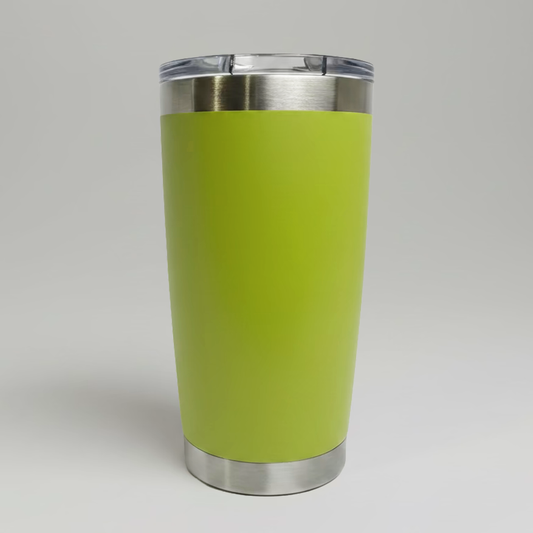 20oz Stainless Tumbler - Neon Green