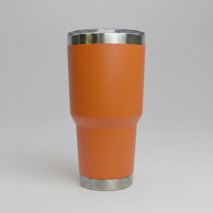 30oz Stainless Tumbler - Orange